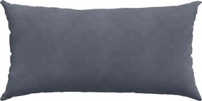 vidaXL Μαξιλάρι Καναπέ 2 pcs Σκούρο Γκρι 80 x 40 cm