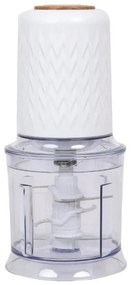 Primo PRFC-40447 Πολυκόπτης 3πλό Mαχαίρι 500W 700ml Λευκό-Wooden