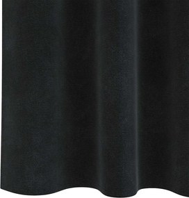 vidaXL Κουρτίνες συσκότισης 2 pcs Μαύρο 140 x 245 cm Βελούδο