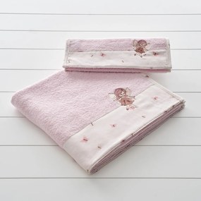 Παιδικές Πετσέτες (Σετ 2τμχ) Vesta Kids Fairy 400gsm