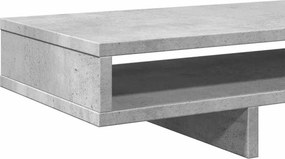 vidaXL Βάση Οθόνης Γκρι Σκυρ. 100x27x15 εκ. Επεξεργ. Ξύλο