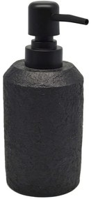 Δοχείο Κρεμοσάπουνου Cement 812851 7x7x16,5cm Black Ankor Ceramic