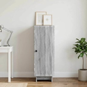 VidaXL Πλαϊνό γραφείο Γκρι Sonoma 33 x 34,5 x 90 εκ Επεξεργασμένο Ξύλο