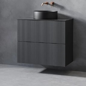 Furnibath EQ 101 - Βάση Επιτραπεζιου Νιπτηρα με Συρταρια 101x47 - MDF 6002 GLOSS