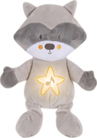 Φωτεινός Αγκαλίτσας Με Ήχο Bebe Stars Raccoon 856-186