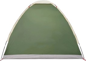 vidaXL Σκηνή Camping με στέγη Πράσινο 2 Άτομα Πολυεστέρας και Χάλυβας