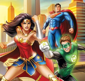 Clementoni Παιδικό Παζλ Super Color DC Comics Justice League 3x48 τμχ
