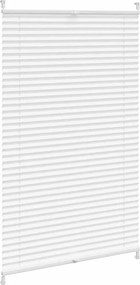 vidaXL Πλισέ στόρι σκίασης 90 x 1125 cm Λευκό