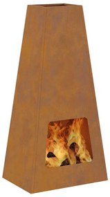 vidaXL Φωτιά 50x35x100 εκ. Ανθεκτικό Χάλυβα