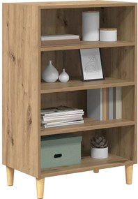 vidaXL Πλαϊνό γραφείο Artisan Oak 57 x 35 x 89.5 εκ Επεξεργασμένο ξύλο