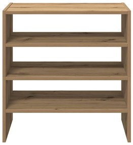 vidaXL Ράφια παπουτσιών 2 τμχ στοιβαζόμενα Artisan Oak 60x30x30,5 cm