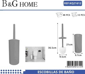 Βουρτσάκι τουαλέτας - Πιγκάλ - Grey - 21612