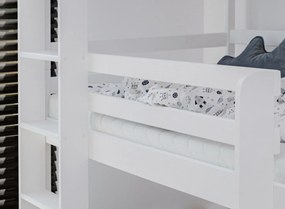 TED 90x200 white bunk bed Lano Furniture