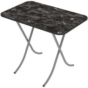 Τραπέζι Πτυσσόμενο Premium 840-122-018 110x70x70cm Black