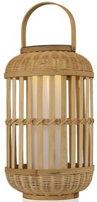 Φωτιστικό Δαπέδου - Φανάρι Ηλιακό 701CHD1700 Φ25x44cm Led 80lm 2,4W 3000K Natural Opviq