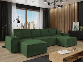 Γωνιακός καναπές Malga Maxy-Prasino
