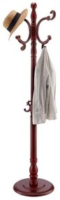 VEVOR Freestanding Coat Rack Wooden Coat Tree with Stable Large Base &amp; 11 Hooks