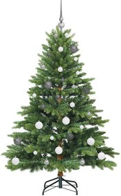 vidaXL Τεχνητό Χριστουγεννιάτικο Δέντρο Πράσινο 150 cm ΠΕ και PVC