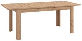 Τραπέζι Τραπεζαρίας Επεκτεινόμενο Jersey Artisan Oak 160(200)x91,5x76,5 εκ.