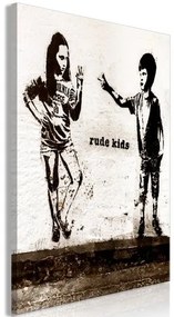 Πίνακας - Rude Kids (1 Part) Vertical - 80x120