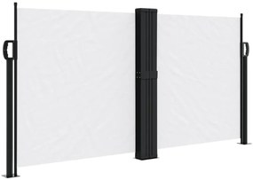 vidaXL Σκίαστρο Πλαϊνό Συρόμενο Λευκό 120 x 1000 εκ.