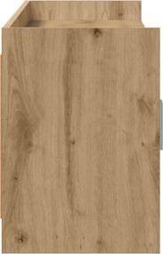 vidaXL Ντουλάπι TV 168 x 33 x 47 εκ. Artisan Δρυς Επεξεργασμένο Ξύλο