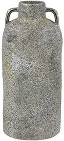 Βάζο 0024-125-165 14x30cm Silver-Grey Κεραμικό