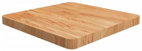 vidaXL Επιφάνεια Τραπεζιού Τετράγωνη Αν. Καφέ 50x50x4 εκ. Ξύλο Δρυς