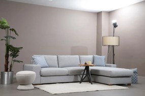 Corner Sofa Loop 12 Light Grey