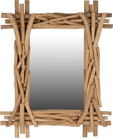 ΚΑΘΡΕΠΤΗΣ HM9372 ΑΠΟ ΜΑΣΙΦ ΞΥΛΟ ΤEAK ΦΥΣΙΚΟ 100X80Y ΕΚ.