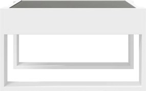 vidaXL Τραπεζάκι Σαλονιού Infinity LED Λευκό 50x53x30 εκ.