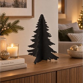ΔΙΑΚΌΣΜΗΣΗ &amp; DECO ΣΕ ΕΟΡΤΑΣΤΙΚΌ ΠΝΕΎΜΑ TREE WOOD KD 30CM BLACK (F7)
