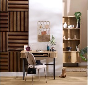 3D Πάνελ τοίχου Colva Atmosphera - 60x60cm - Dark Wood