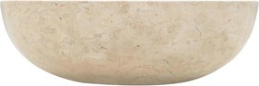 vidaXL Νιπτήρας Κρεμ 40 x 12 εκ. Μαρμάρινος