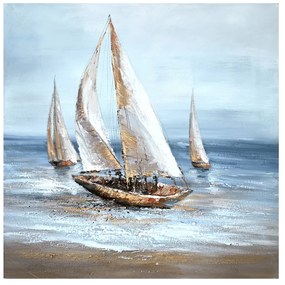Πίνακας σε καμβά Sailer Inart 100x3x100εκ - 296-000025