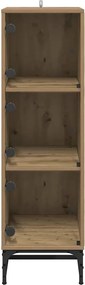 vidaXL Πλαϊνό γραφείο Artisan Oak 35 x 37 x 117 εκ.