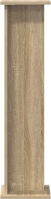 vidaXL Βάση φυτών 2 τεμ. Sonoma Δρυς 25 x 25,5 x 100,5 εκ.