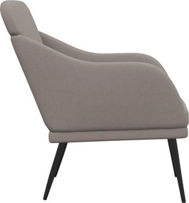 vidaXL Πολυθρόνα Taupe 63 x 76 x 80 εκ. Υφασμάτινη