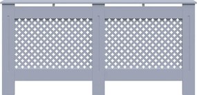 vidaXL Κάλυμμα Καλοριφέρ Ανθρακί 172 x 19 x 81,5 εκ. από MDF