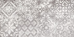 Keros London Decorado Blanco 25x50 - Πλακάκι μπάνιου