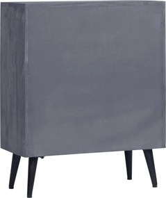 vidaXL Ντουλάπι 60 x 30 x 76 εκ. από Μασίφ Ξύλο Μάνγκο