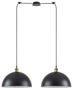 Φωτιστικό Οροφής Magnum 77-8698 100x40x300cm 2xE27 60W Black-Bronze Homelighting