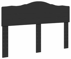 vidaXL Κεφαλάρι Μαύρη Οξυά 150 cm Επεξεργασμένο ξύλο