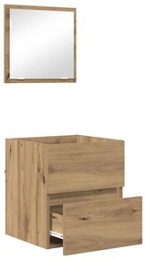 vidaXL Ντουλάπι Μπάνιου με συρτάρι Artisan Oak 41 x 38.5 x 45 cm