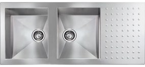 Sanitec Stainless Steel Sinks 10907 Ανοξείδωτος Νεροχύτης 90cm