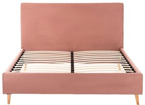 ΚΡΕΒΑΤΙ ΜΕ ΣΤΡΩΜΑ INDRA HM21280.03 ΣΑΠΙΟ ΜΗΛΟ ΒΕΛΟΥΔΟ--ΓΙΑ 160x200εκ