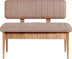 Αναπαυτικό Διθέσιο Κάθισμα Πεύκο Atlantic / Πέτρα VINA 110x46x85