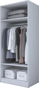 Ντουλάπα Λευκό BREZE 90x57.5x210