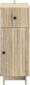 vidaXL Ντουλάπι Αποθήκευσης Μπάνιου EDE Sonoma Δρυς 30 x 31 x 80 εκ.