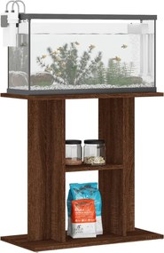 vidaXL Βάση Ενυδρείου Καφέ Δρυς 60x30x60 εκ. από Επεξεργασμένο Ξύλο